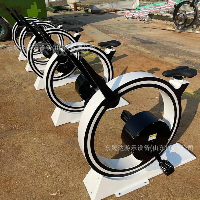 发光无迷你单自车脚踏发电虚拟行动骑WMX感单车动力喷水行车