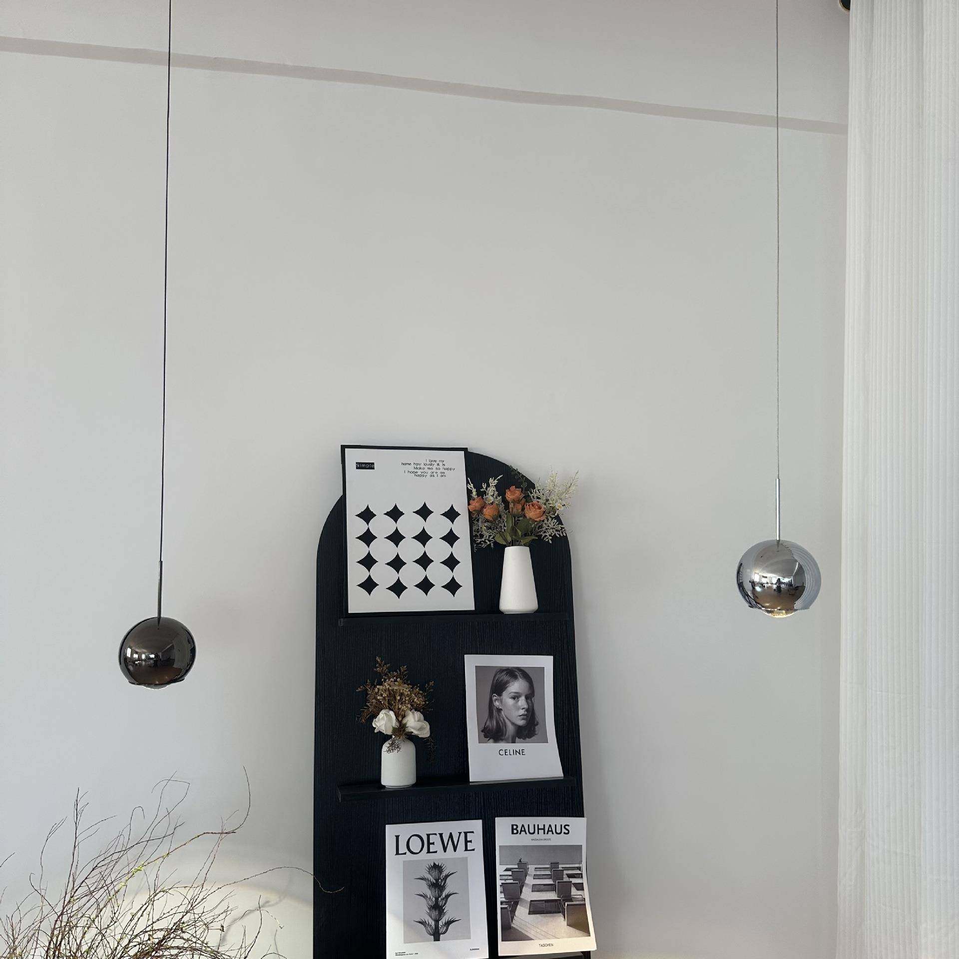 升降摸高质感卧室床头触吊灯现代简奢约圆球形轻极餐厅简吧台001,家装灯饰光源,智能吊灯,淘宝优惠券,粉丝福利购,淘宝优惠卷