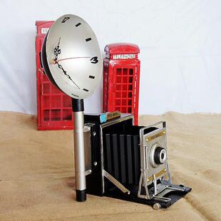 民国典摆设老式闪经光照相机模型摆件电143影院灯拍摄道具MST143