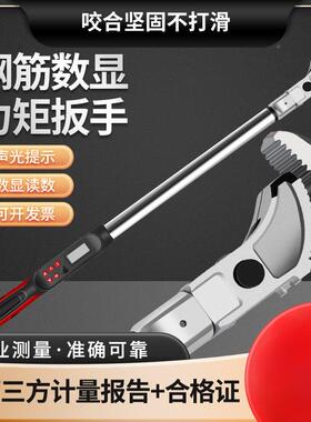 数显扭力钢扳手筋力矩度电子数WHK扳手钢筋套筒扭力高精可调显扳