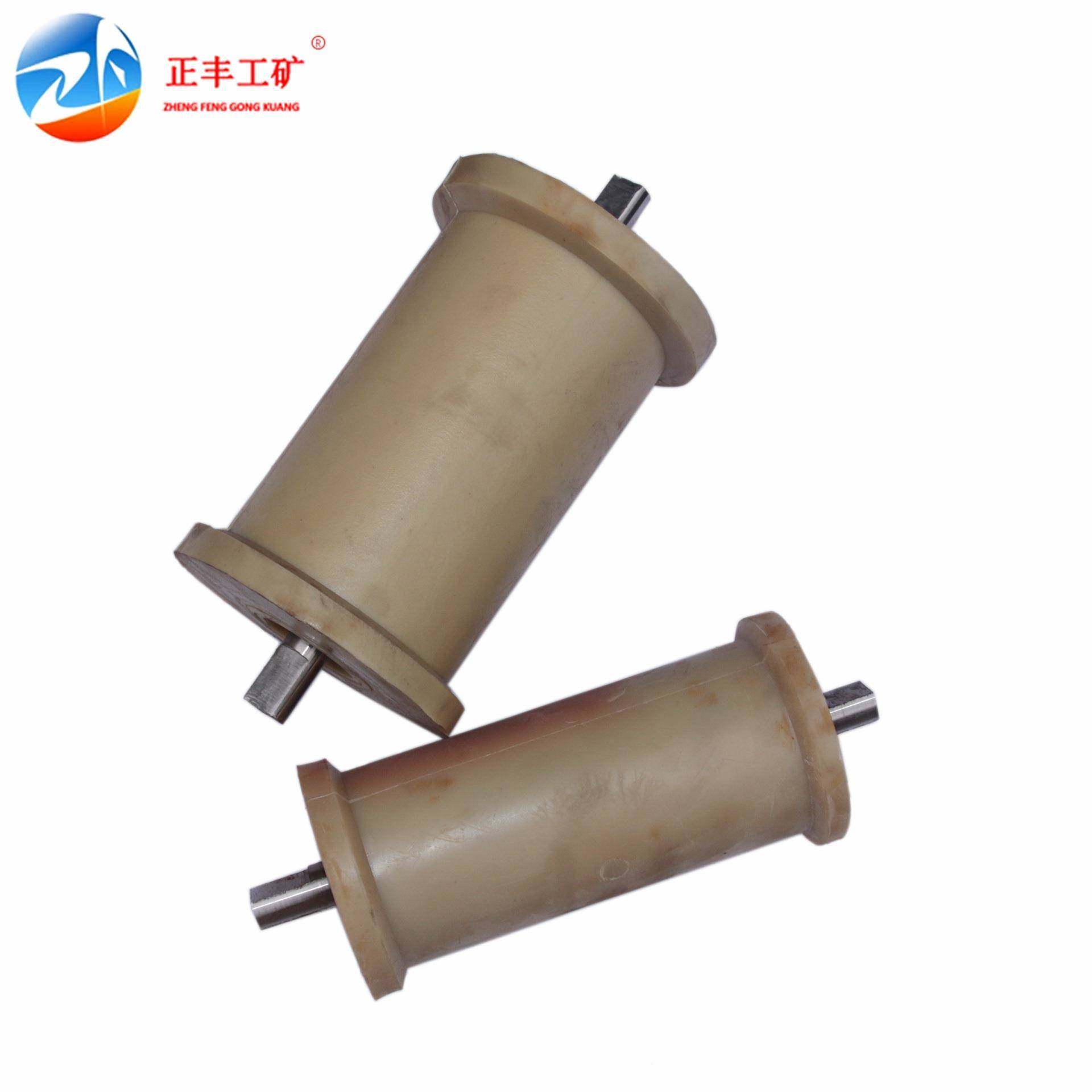 正丰公1NJB司煤专用地轮5*35矿0尼龙地滚现货聚氨酯0地滚轮