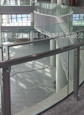 上镀锌钢阳台护栏装小区不锈钢玻璃栏杆别墅海商场栏杆96122安设