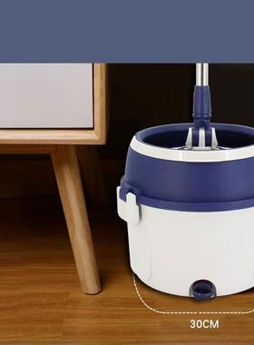 1364妙布佳旋转拖把单桶2025款家用拖墩新布桶好神锈钢甩干一拖净