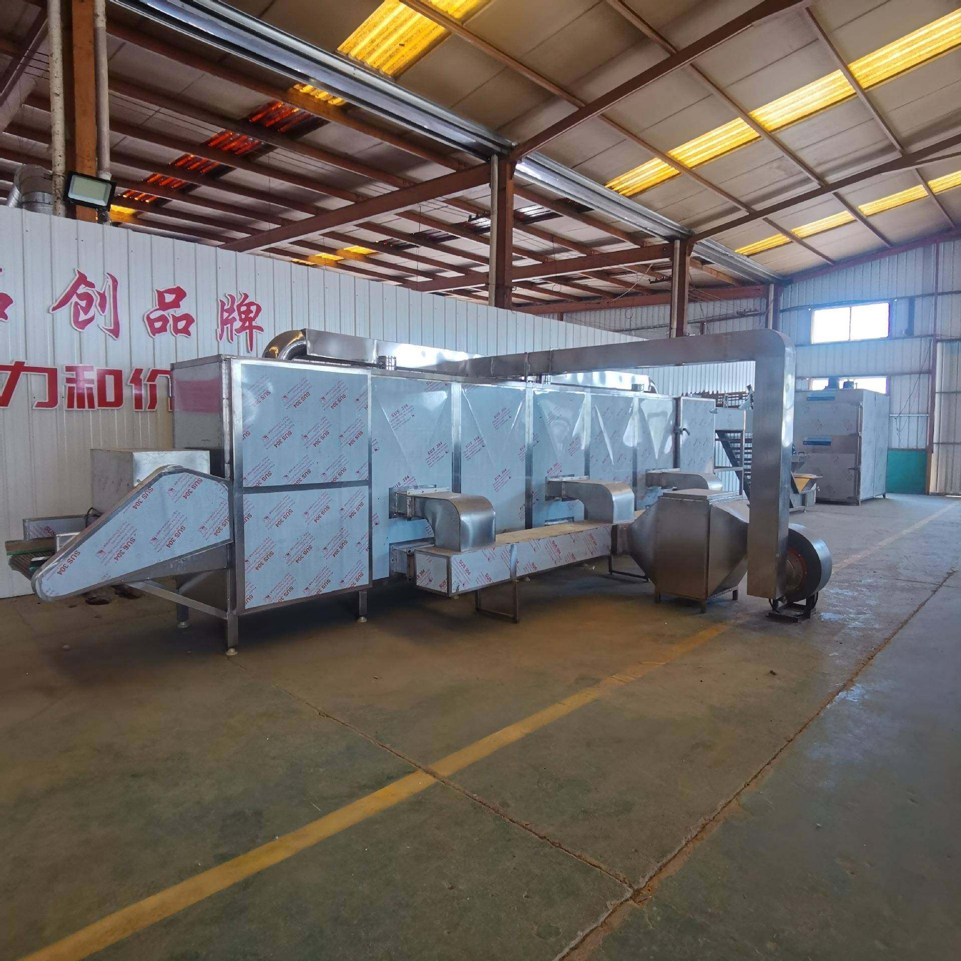 佳多兴全自动层干机烘网带烘式干设备QCQ大型果蔬烘干机流水线