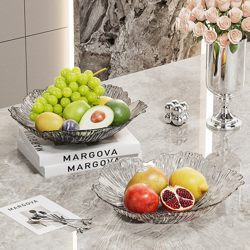 亚克力水果盘客厅茶几家用轻奢高档2025年新款高颜值网红水晶果盘,餐饮具,果盆/果盘/果篮,淘宝优惠券,粉丝福利购,淘宝优惠卷