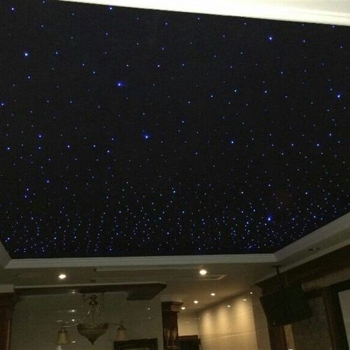 定制星空顶吊顶板满天星影视厅家庭影院ktv客厅天花板灯led光纤灯