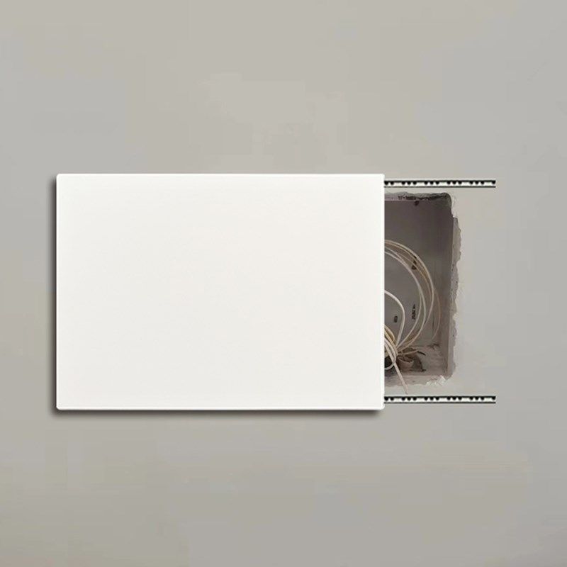 超薄推拉弱电箱装饰画现代简约极薄电表箱遮挡纯白哑光电箱盖板,家居饰品,现代装饰画,淘宝优惠券,粉丝福利购,淘宝优惠卷
