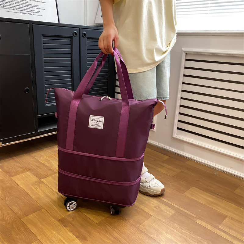 超大容量带轮子旅行包牛津布装衣服套拉杆包出差行李包待产收纳包,箱包皮具/热销女包/男包,旅行袋,淘宝优惠券,粉丝福利购,淘宝优惠卷