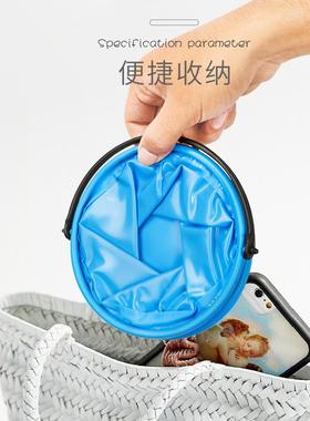 画儿便童折叠捞鱼桶水桶洗ETST01携防水笔桶美术画便携调色桶