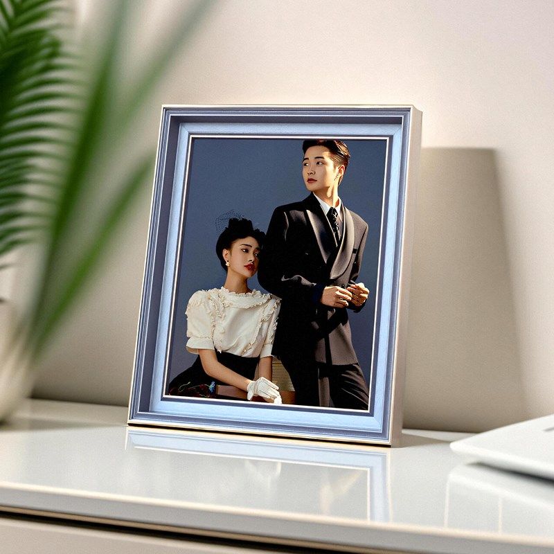定制婚纱照相框摆台高级感结婚洗照片做成摆台全家福个人照桌摆,家居饰品,相框/画框,淘宝优惠券,粉丝福利购,淘宝优惠卷