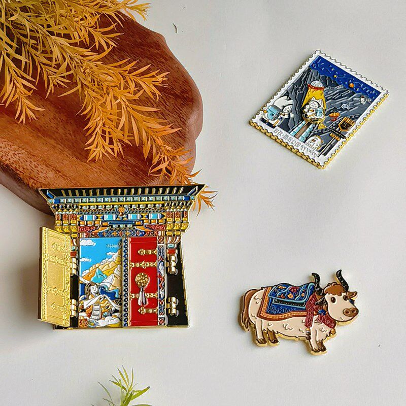 小牦牛冰箱贴藏区川西甘孜阿坝金属文创伴手礼