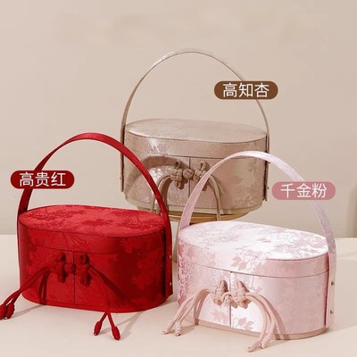 伴手礼盒子中式结婚伴娘女大号礼品盒生日礼物高级感包装盒空盒子