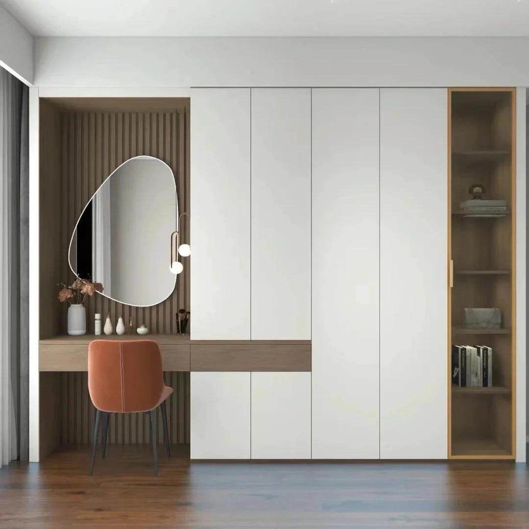 成都全屋定制厂家现代简约实木衣柜橱柜中式一门到顶家具定制收纳