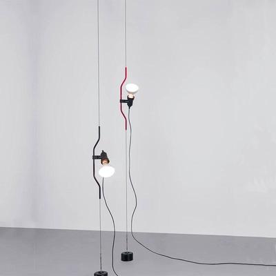 意大利FLOS Parentesi现代简约悬挂客厅卧室可调节工业风落地吊灯