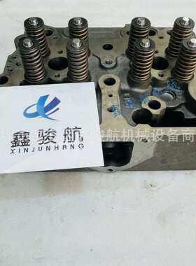 4915442缸盖NTA855适用康明斯QSN14发动机配件汽缸盖总成 3411817