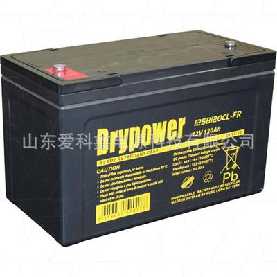 Drypower蓄电池 12SB120CL-FR 12V120AH 铅酸免维护蓄电池