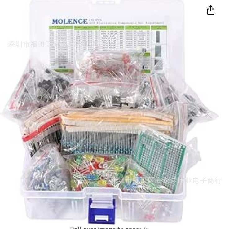 1818PCS 适用UNO R3 树莓派电子元件包套件MEGA2560