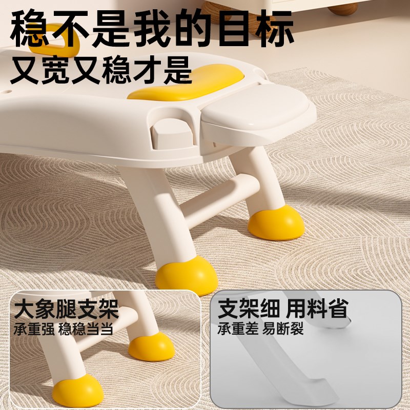宝贝足迹儿童洗头发躺椅宝宝洗头床洗头凳可折叠小孩家用洗头神器