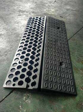 货车用高加UTW厚斜坡垫台阶上坡垫宽长1米25310-cm实心台阶垫