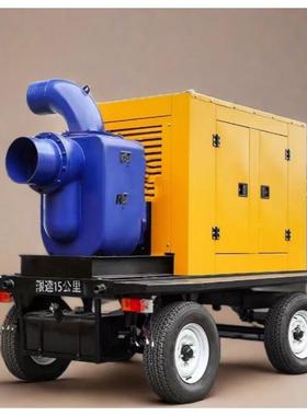 泵柴油机水机组01000立方200ISD立方移动泵车市政防汛排涝泵车