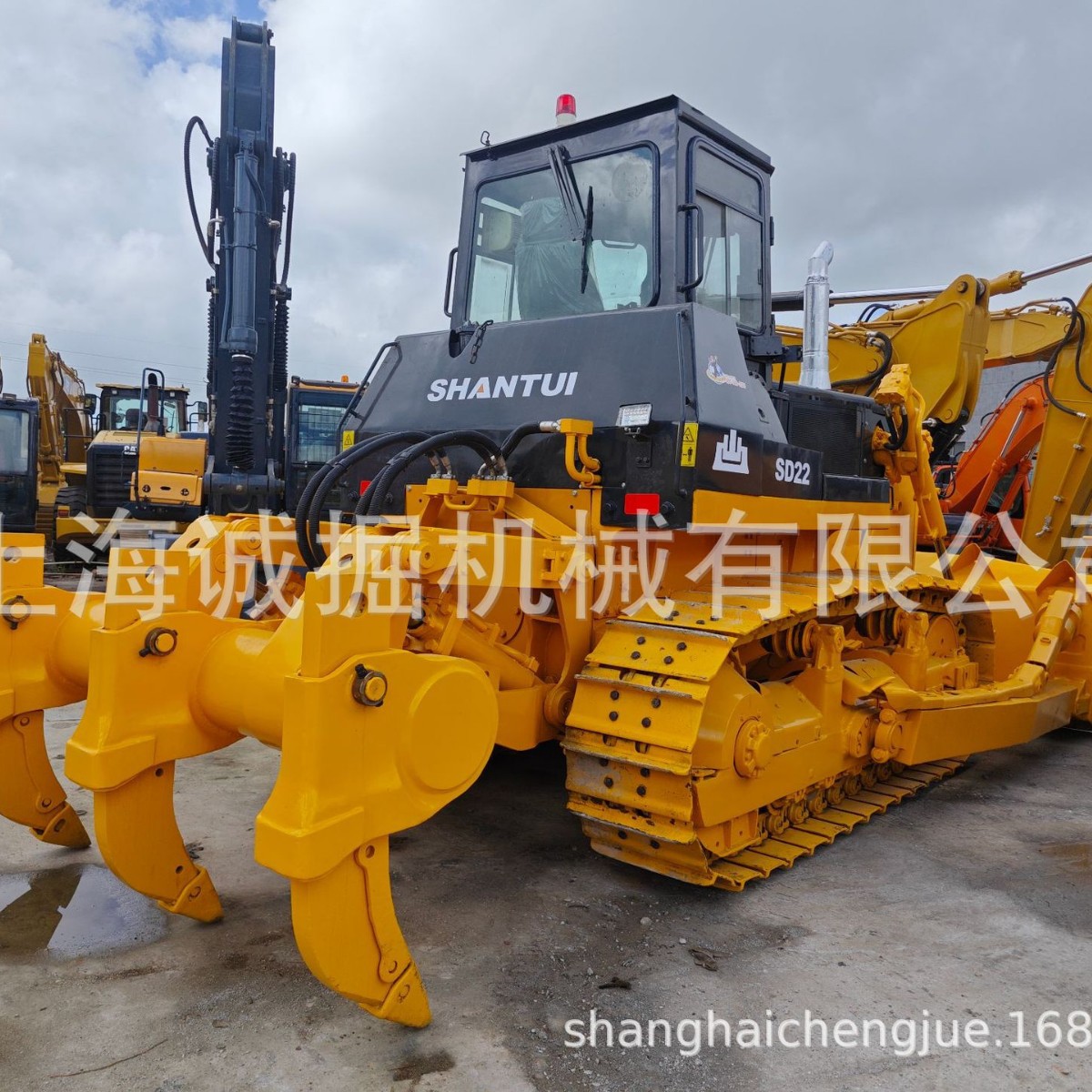 Used Bulldozers推土机山推SD22履带式推土机