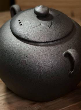 新中式馆煮茶釜AL100732茶炭火大容量煮茶罐耐茶高煮桶熬粥养温生