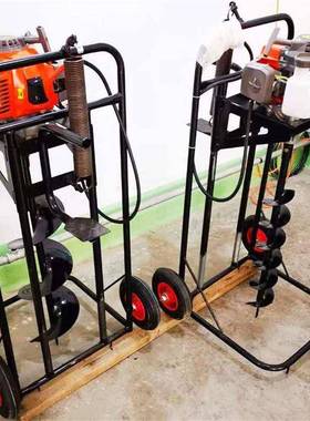 钻款地挖坑机四冲ZNU新果程汽油农用大功率栽树园