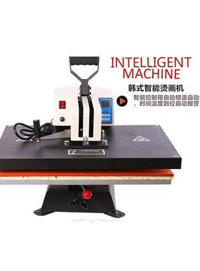 40*印60韩式高压头画机热TM14146转机器设备T摇恤烫印花机平板烫