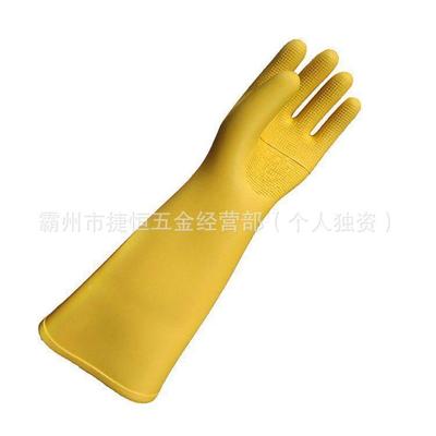 DDJ套YS35-4-电01高压橡胶绝缘手套RSM35kv防触电手带作业防护手T