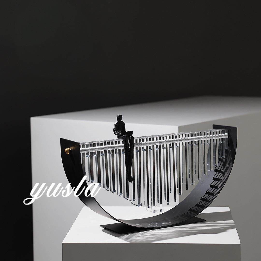 简约客电视柜酒柜摆件厅家居MCV样板房玄关柜酒店别墅间厅餐软装