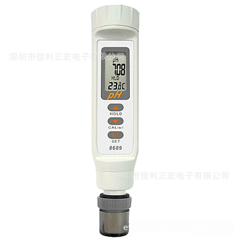 衡欣PH值测试笔AZ8689可拆卸PH酸碱度计