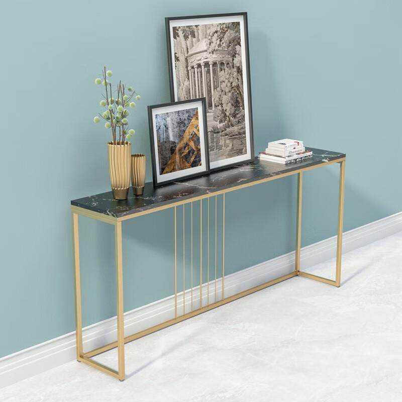 桌置物架奢家用门厅玄柜简易桌子玄关柜小户轻型玄关XCU关架铁艺