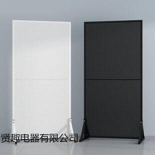 落地洞子洞带轮饰品袜子展览挂货架五纳金板工具置物F77MTS58架收