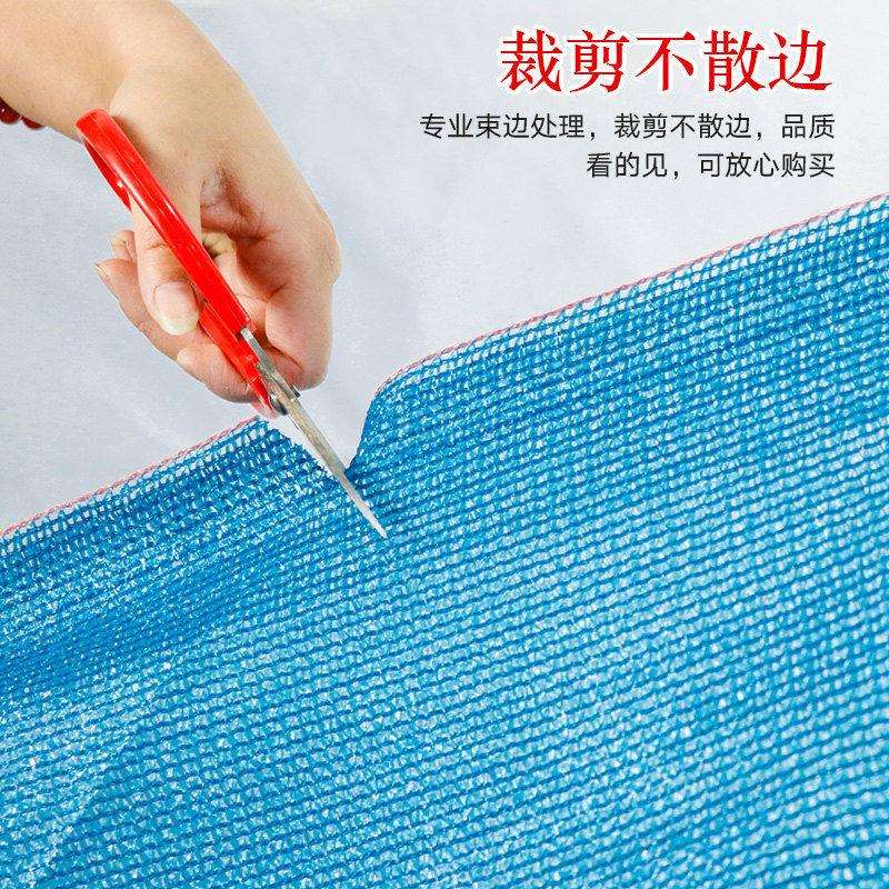 厂家蓝色遮阳网阳台庭院泳池户外隔热跨境加密加厚防晒遮阴网