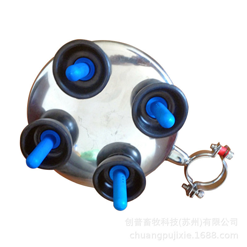 自动挤奶厅CIP系统清洗盘带皮碗不锈钢清洗头奶厅专用