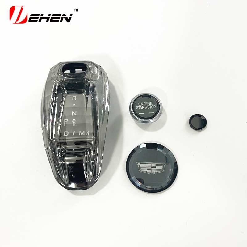 适用凯迪拉克水晶档把CT5 CT6 XT4 XT5 XT6内饰改装排挡四件套旋