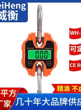 WeiHeng威衡WH-C08工业吊秤250公斤MIAMI CARRYON家用电子秤