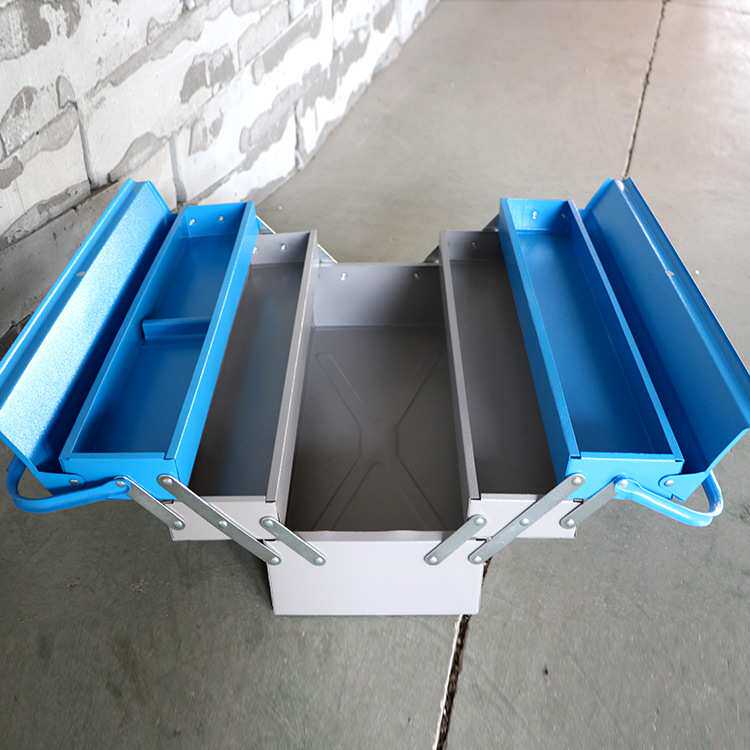 铁制三层五格五金工具收纳箱工具箱汽配整理箱 多功能收纳盒 铁盒