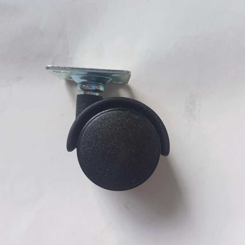 音箱脚轮拉杆箱脚轮家具移动轮双面工业PP轮子冷风机万向活动轮