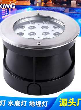 AC/DC水底灯6500k冷白水下灯无线蓝牙APP遥控RGBW彩色LED泳池射灯