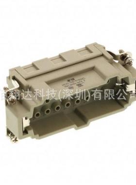 TE泰科SIBAS西霸士HE-016-MC T2040164101-000 16A16芯 公芯 插针