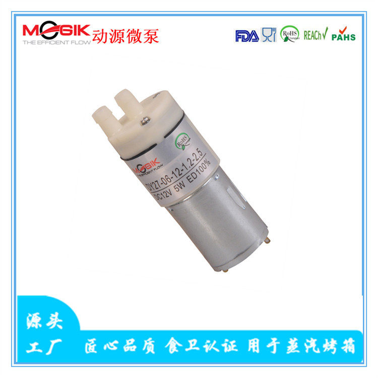 直流水泵 12V 24V蒸气烤箱抽水泵 自吸隔膜泵 静音抽水泵