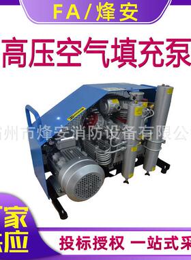 GMC300/ET呼吸空气充气泵300L空气填充泵消防空气压缩机带检测报