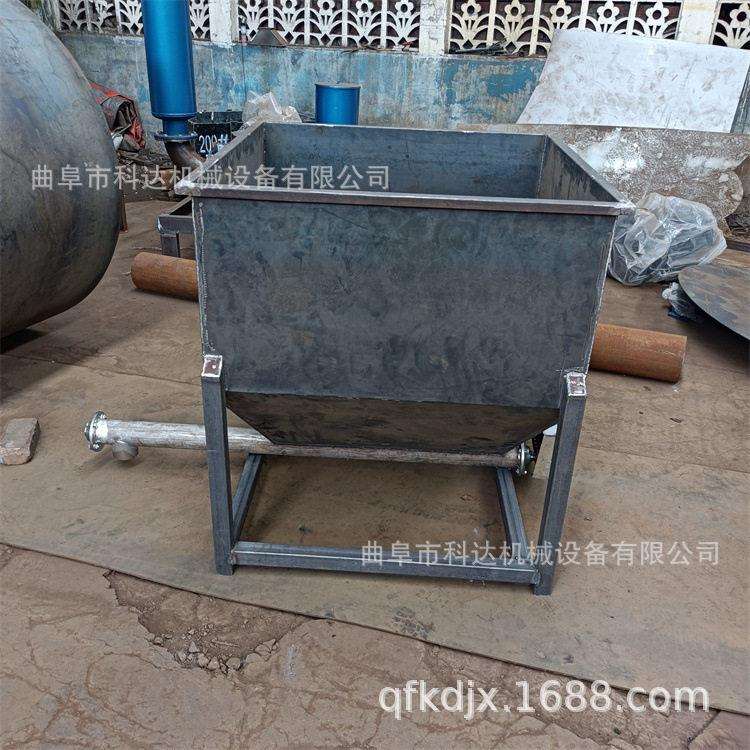 料斗加大干石灰粉带震动电机螺旋喂料机XWZF 89mm管径石粉加粉机