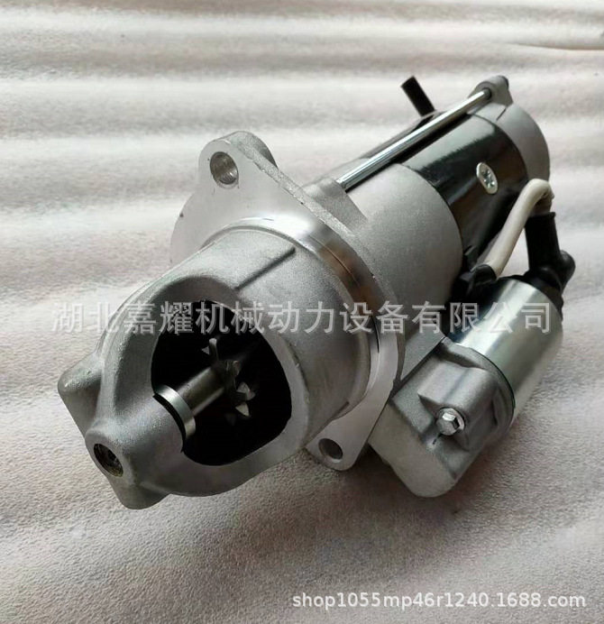 东风康明斯发动机4BT3.9起动机4996706 3971610启动马达汽车备件