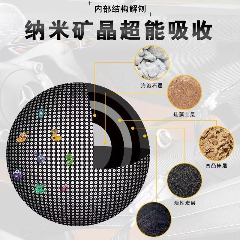 活性炭汽车用吸除去祛异味车内除甲醛竹炭包新车新房空气净化香包