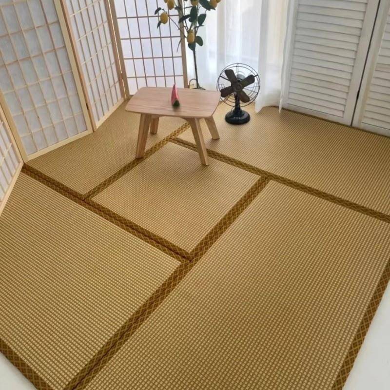 日式榻榻米椰棕草席垫子拼接垫客厅卧室民宿茶室地垫日料店垫子