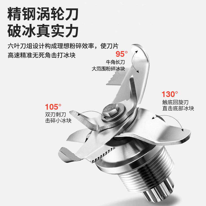 Blender冰沙机带罩沙冰机杯子杯子奶茶店静音带罩隔音冰沙机配件