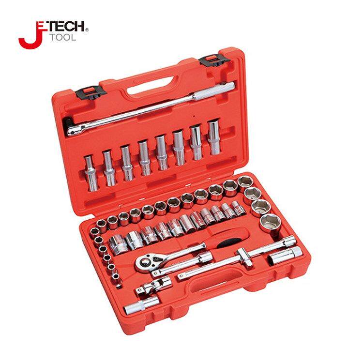 捷科1/2系列公英制组套工具48件套大飞棘轮扳手套装 SK1/2-48SP