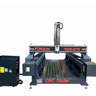 鸿济2024工厂价格数控1035型保利龙雕刻机模型沙盘广告木工雕刻机